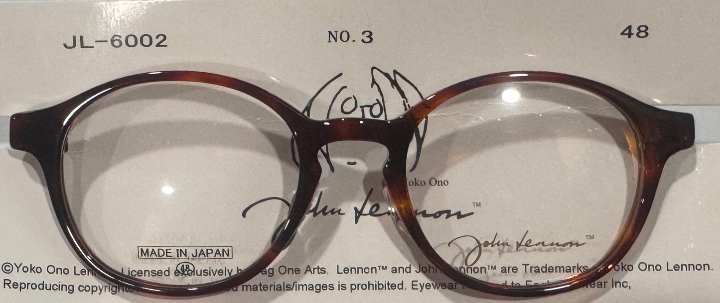 John Lennon JL-6002 Vintage Eyeglasses (Japan) *