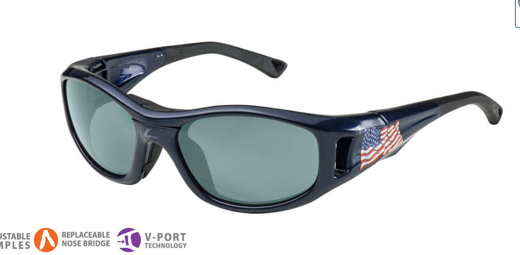 C2 US Flag Sun Sport Goggles