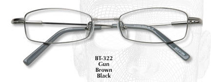 Bendatwist Titanium 322 Eyeglasses