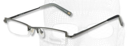 M713 Half Rimless Eyeglasss