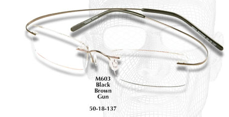 Mandalay 100% Titanium Eyeglasses 603