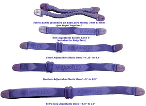 Miraflex Flexible and Safe Replacement Head Strap 2-Pack (Free 1st Class Shipping) LIMITED COLORS LEFT