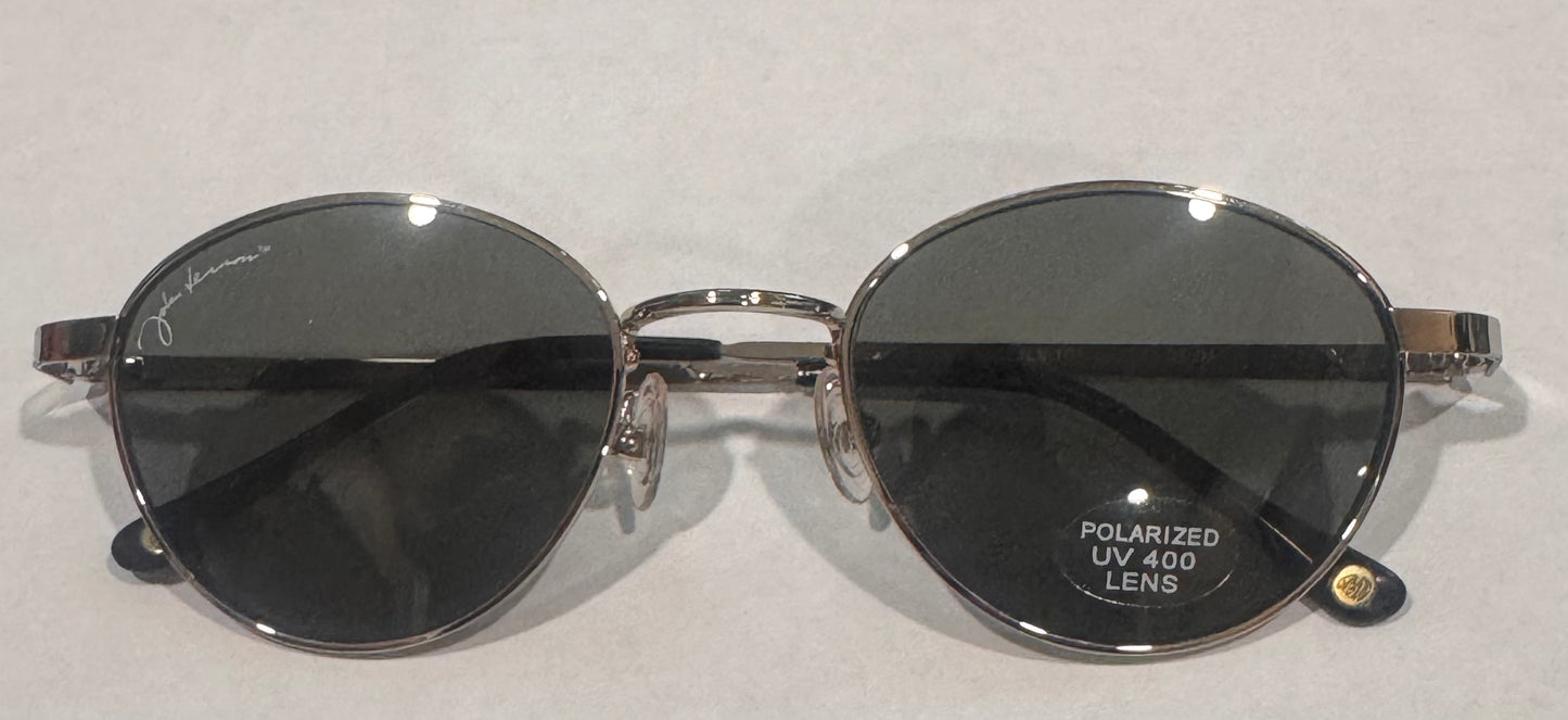 John Lennon JLS101 (Argent Verre) Polarized Sunglasses*