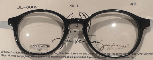 John Lennon JL-6002 Vintage Eyeglasses (Japan) *
