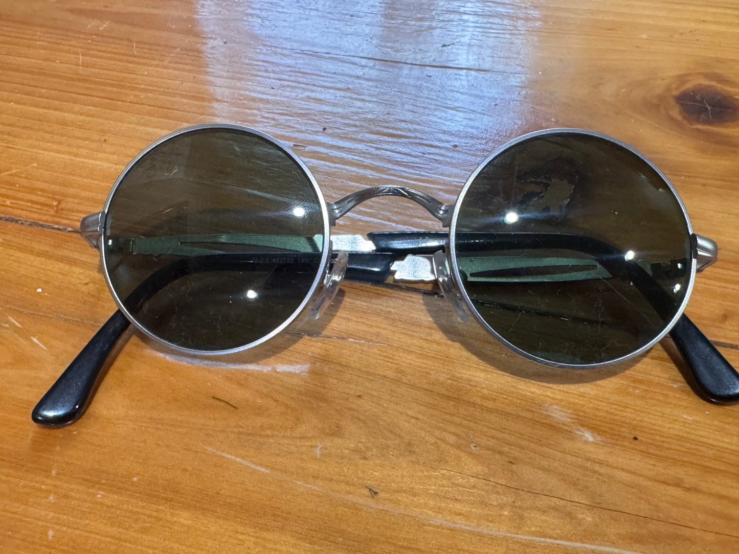 Italian Artisan Round Sunglasses  (Ely1)