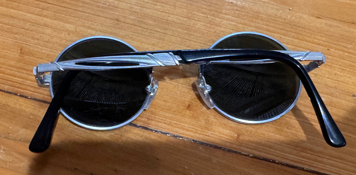 Italian Artisan Round Sunglasses  (Ely1)