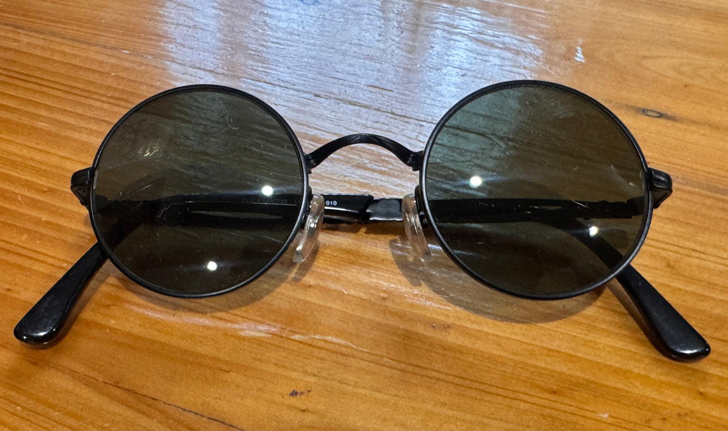 Italian Artisan Round Sunglasses  (Ely1)