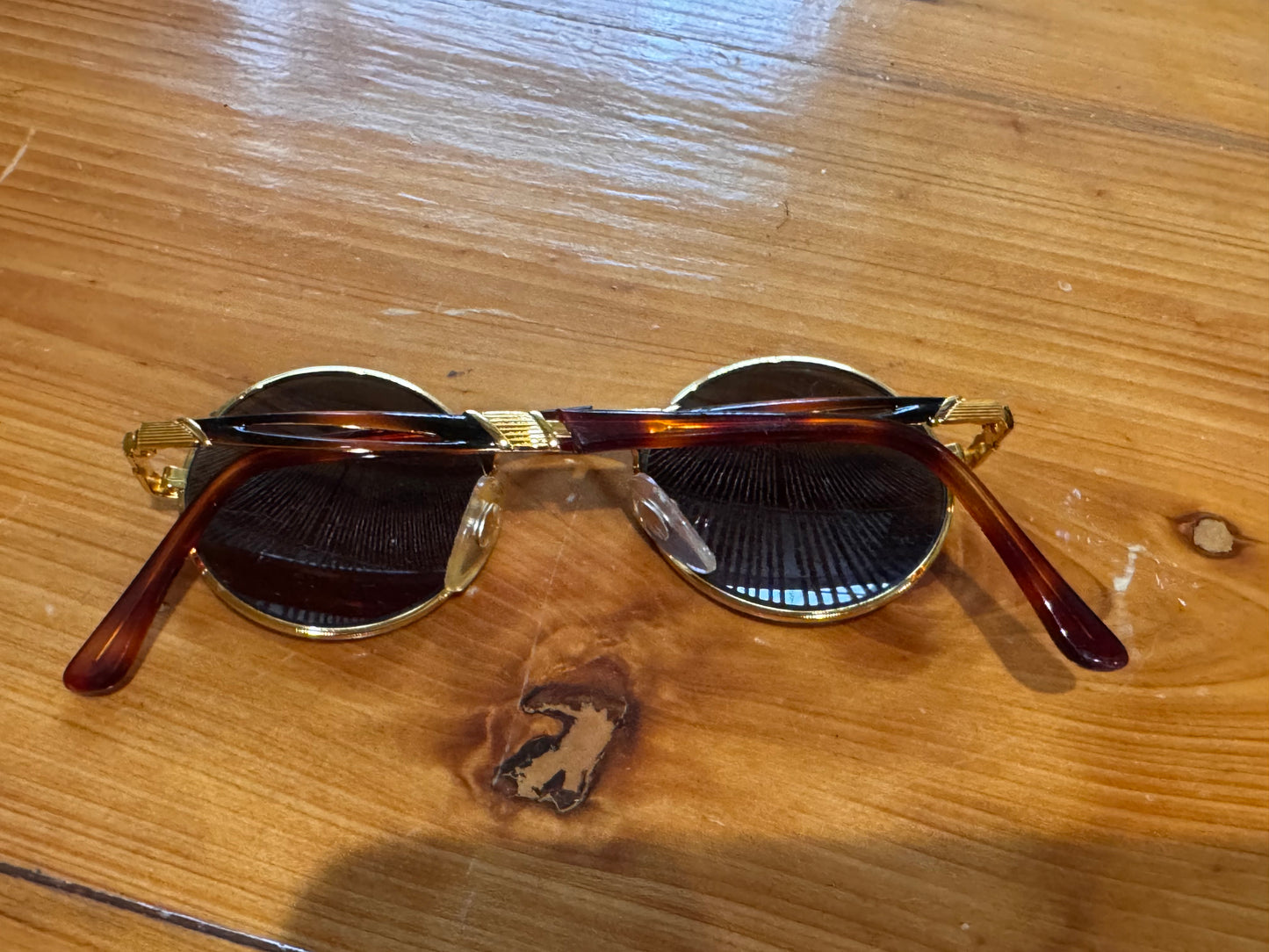 Italian Artisan Round Sunglasses  (Ely1)