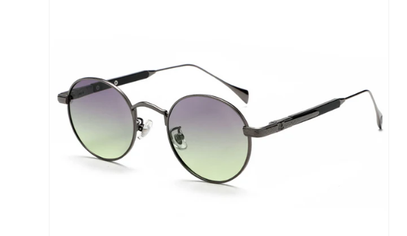 Gilmore Round Full-Rim Sunglasses