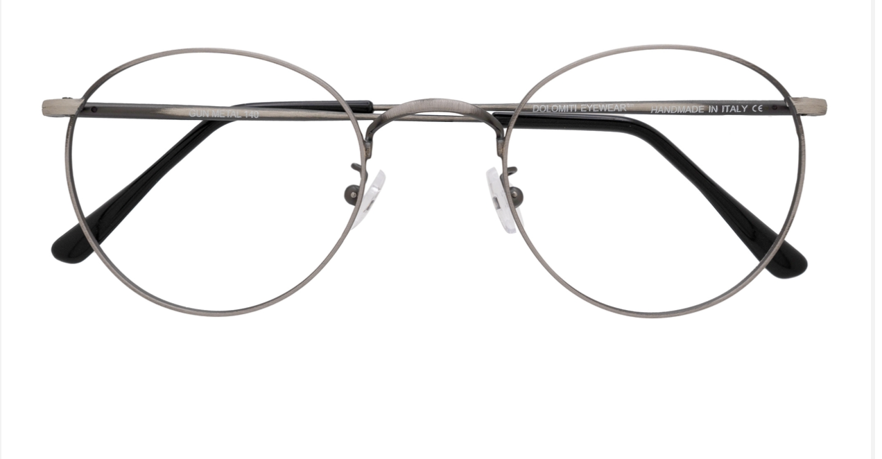 Dolomiti Eyewear Panto Glasses  DM8L Skull (Ronstrong)