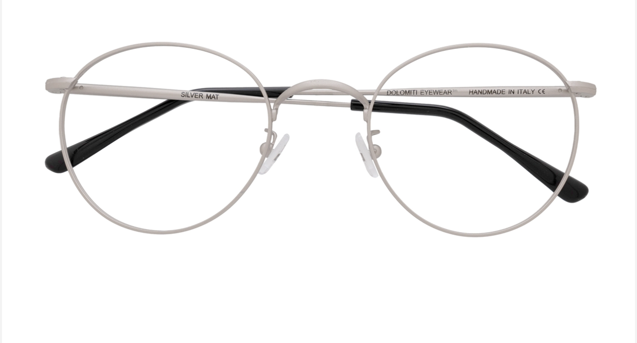 Dolomiti Eyewear Panto Glasses  DM8L Skull (Ronstrong)