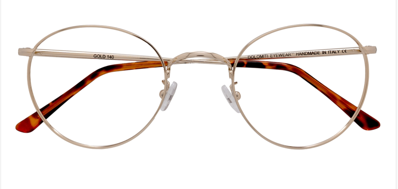 Dolomiti Eyewear Panto Glasses  DM8L Skull (Ronstrong)