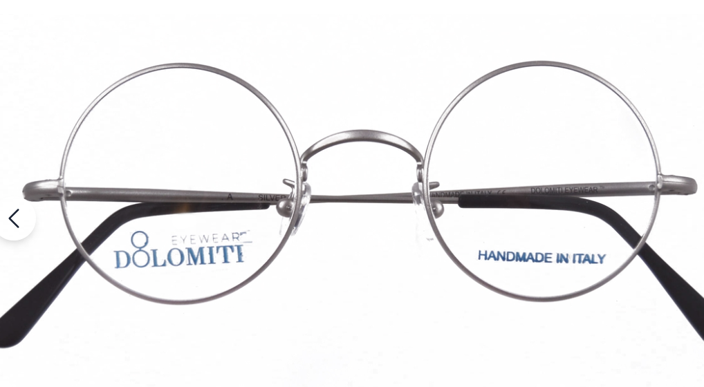 Dolomiti Eyewear Perfectly Round Eyeglasses with Nosepads RC2/S