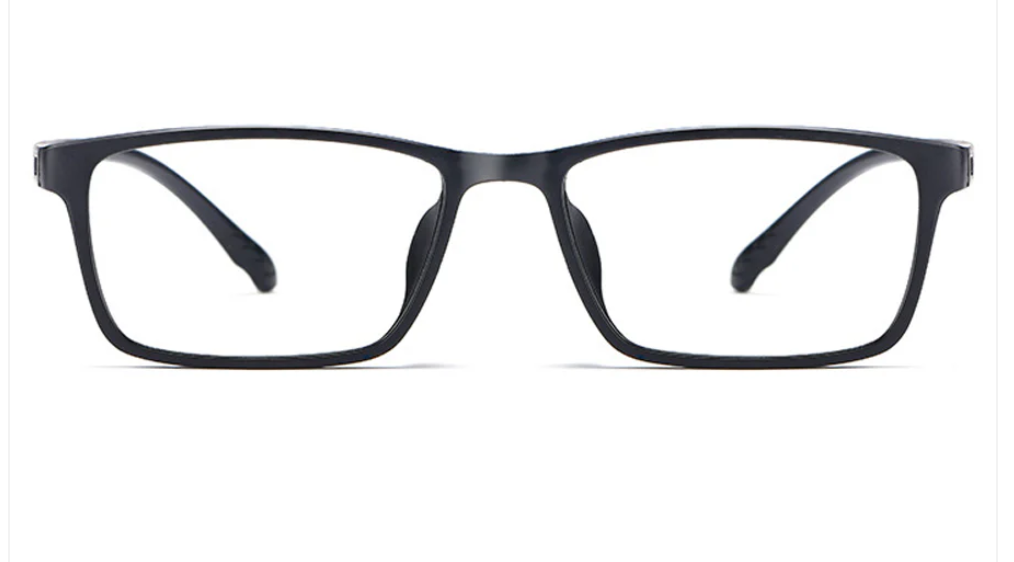 Adzo  (X1)Rectangle Full-Rim Eyeglasses - Prisoner No Metal