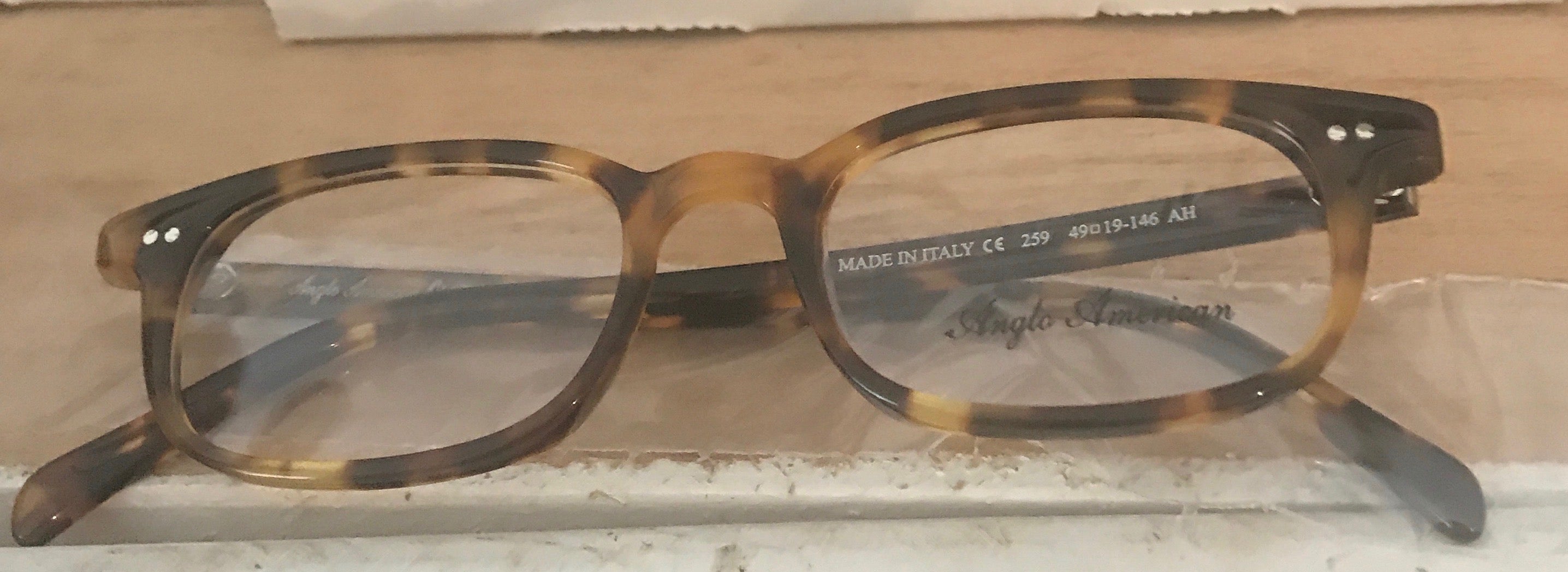 Anglo American British 259 Eyeglass Frame