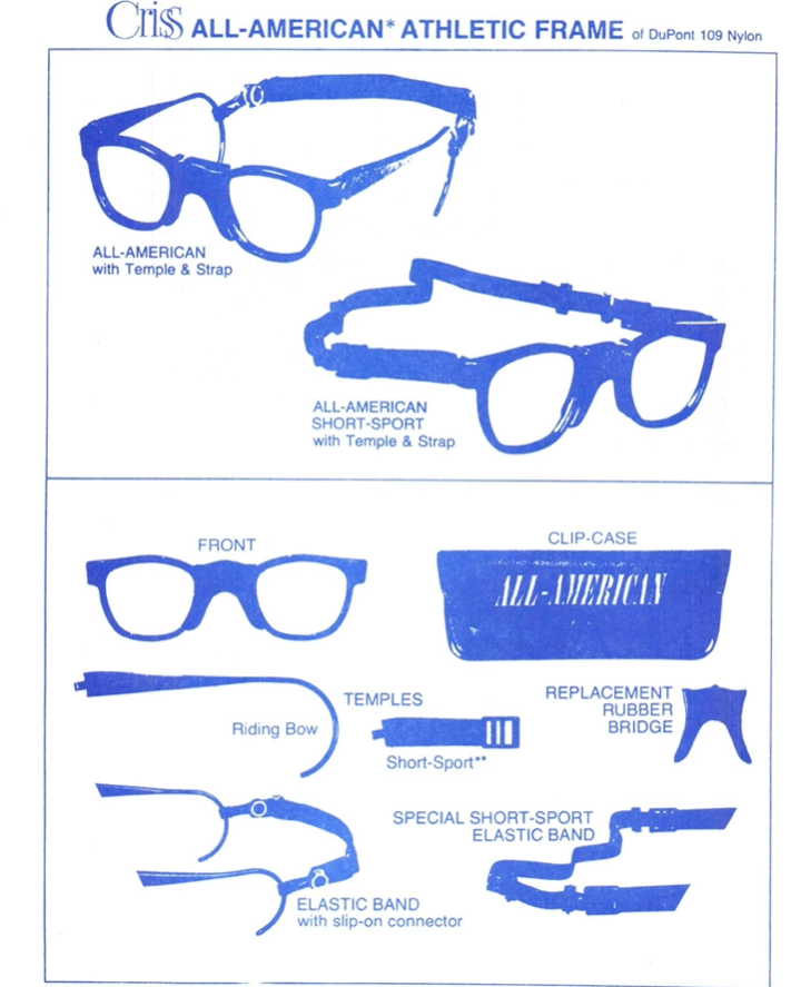 Criss Optical Collection All-American Athletic Frame