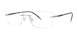 Modz Titanium Congress Rimless Eyeglass Frame