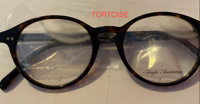 Anglo American AA406 (Hand Made Barrister Liberty) Eyeglasses (Colors Vary)