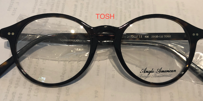 Anglo American AA406 (Hand Made Barrister Liberty) Eyeglasses (Colors Vary)