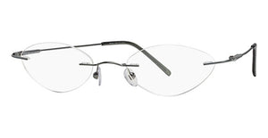Mount Eyewear Stainless Steel Rimless Drill Mount Collection G (with Sun Clip +45.00)