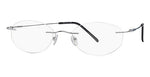 Mount Eyewear Stainless Steel  Rimless Drill Mount Collection H (with Sun Clip +45.00)
