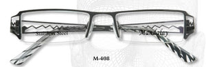 Mandalay M408 Half Rimless Eyeglasses- LAST ONE