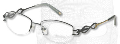 M716 Half Rimless Eyeglasss