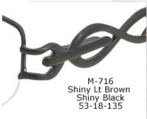 M716 Half Rimless Eyeglasss