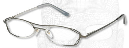 M734 Semi Rimless Eyeglasss