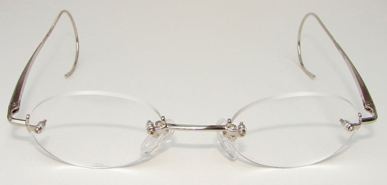 Regal Rimless Eyeglasses w- Cable Spring Temples