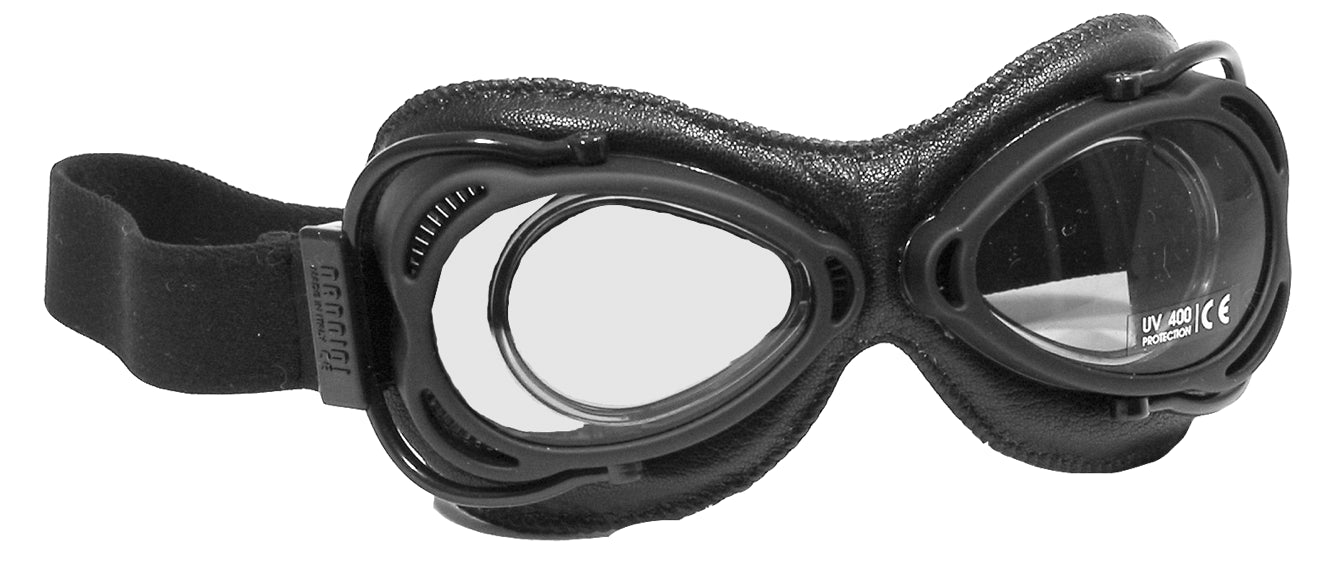 Rxable Leather Motorcycle Goggles