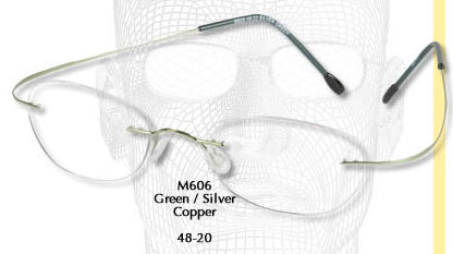 Mandalay 100% Titanium Eyeglasses M-606