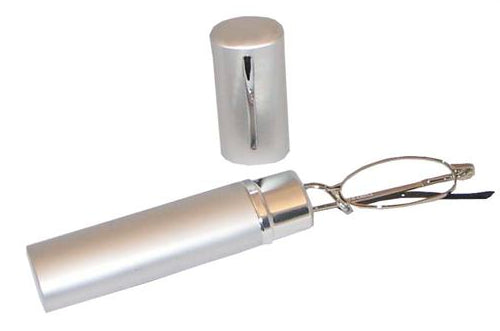 Folding Tube Reading Glasses