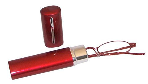 Folding Tube Reading Glasses